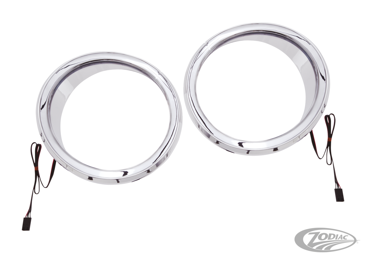 Multi-color LED CHR SPKR ACCENT FLH14-UP For Harley-Davidson