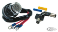 GZP Ign switch rnd key 2 pos #71428-90 For Harley-Davidson