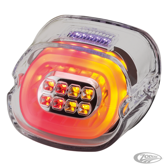 GZP Paradox LED taillight+turnsign.clear For Harley-Davidson