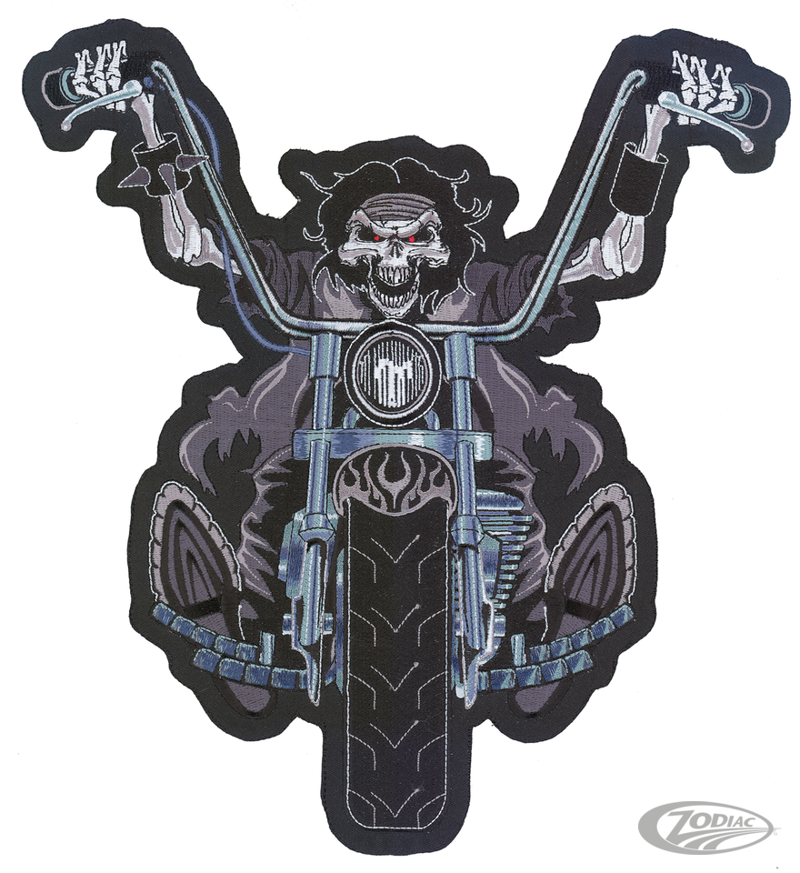 Death Rider Patch 12"x11" For Harley-Davidson