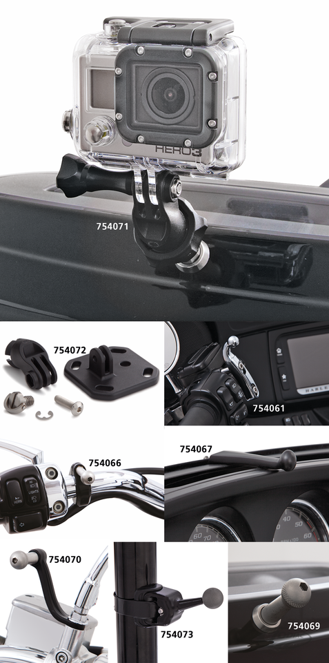 Action Camera Adapter For Harley-Davidson