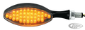 GZP Black LED turn signal E-appr.Clearle For Harley-Davidson