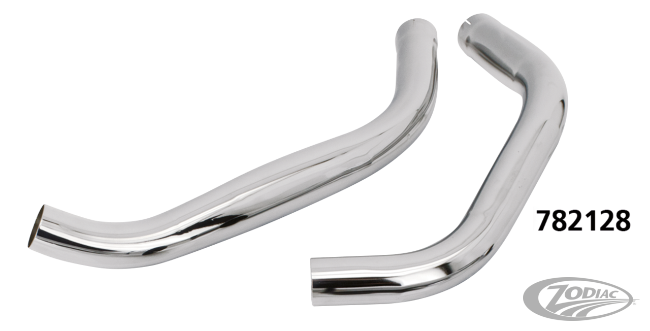 Chrome header set XL57-78 For Harley-Davidson