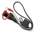Accumate SAE plug with rubber cap For Harley-Davidson