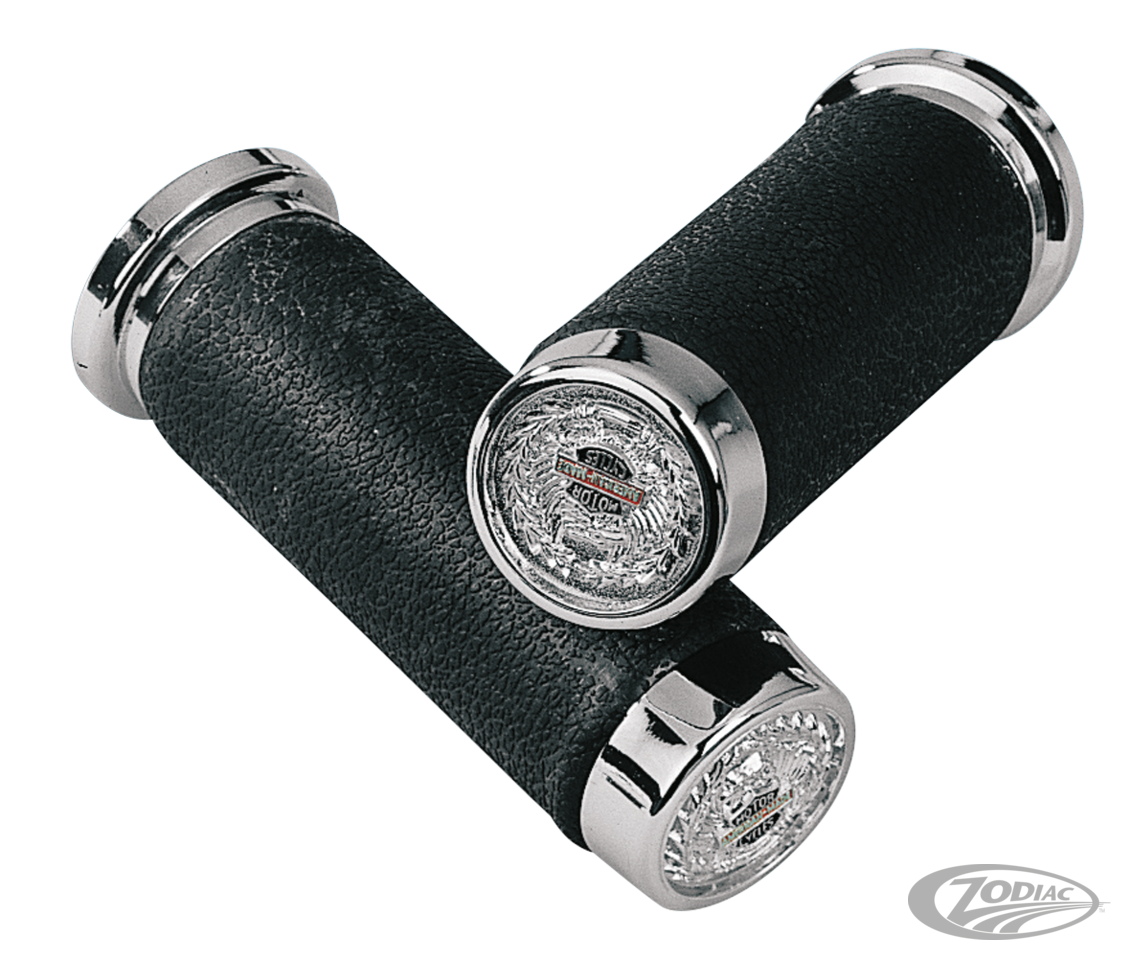 GZP Soft Touch grip set w/V-Twin eagle l For Harley-Davidson