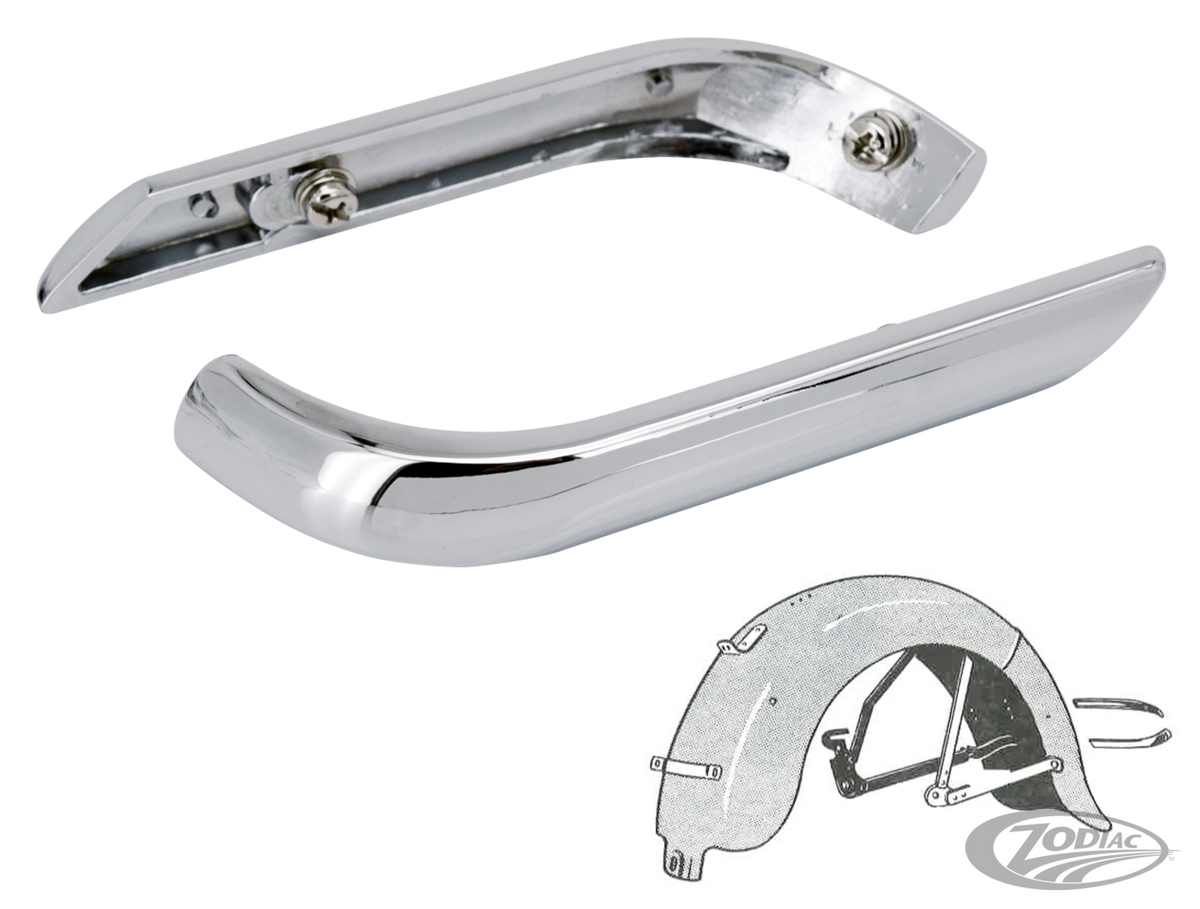 stripe set single sergeant style w/clamp For Harley-Davidson