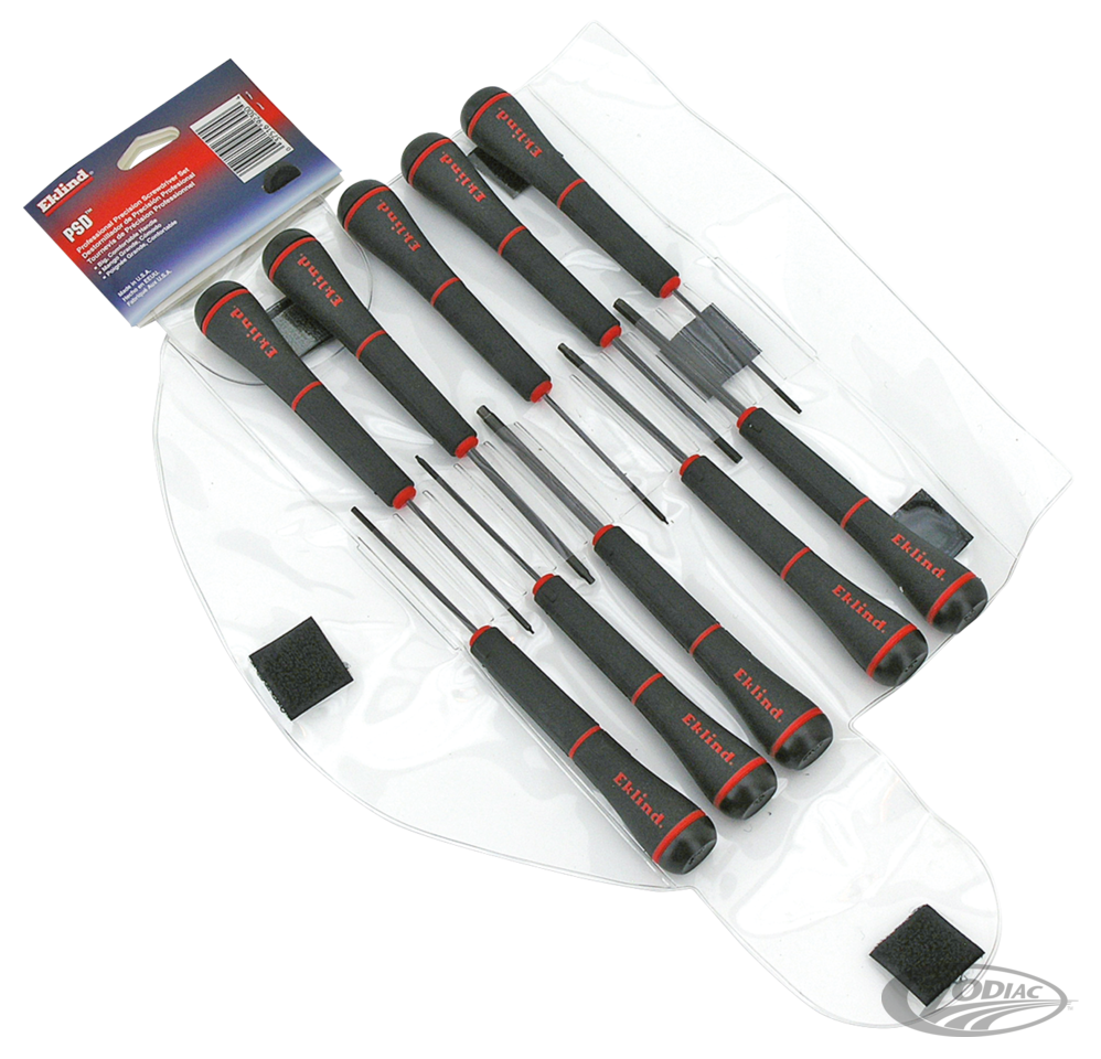 Eklind 10 Piece Hex PSD Screwdriver set For Harley-Davidson