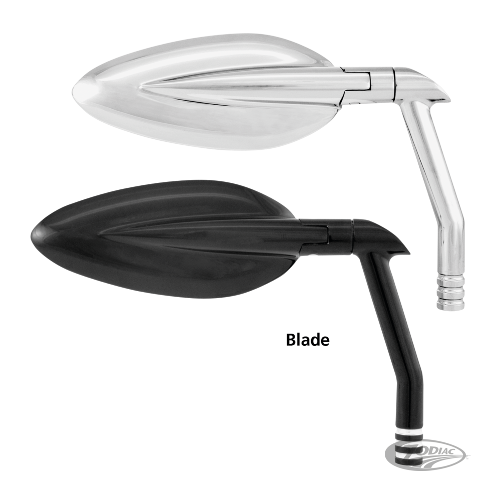 PM Vision Blade mirror Chrome For Harley-Davidson