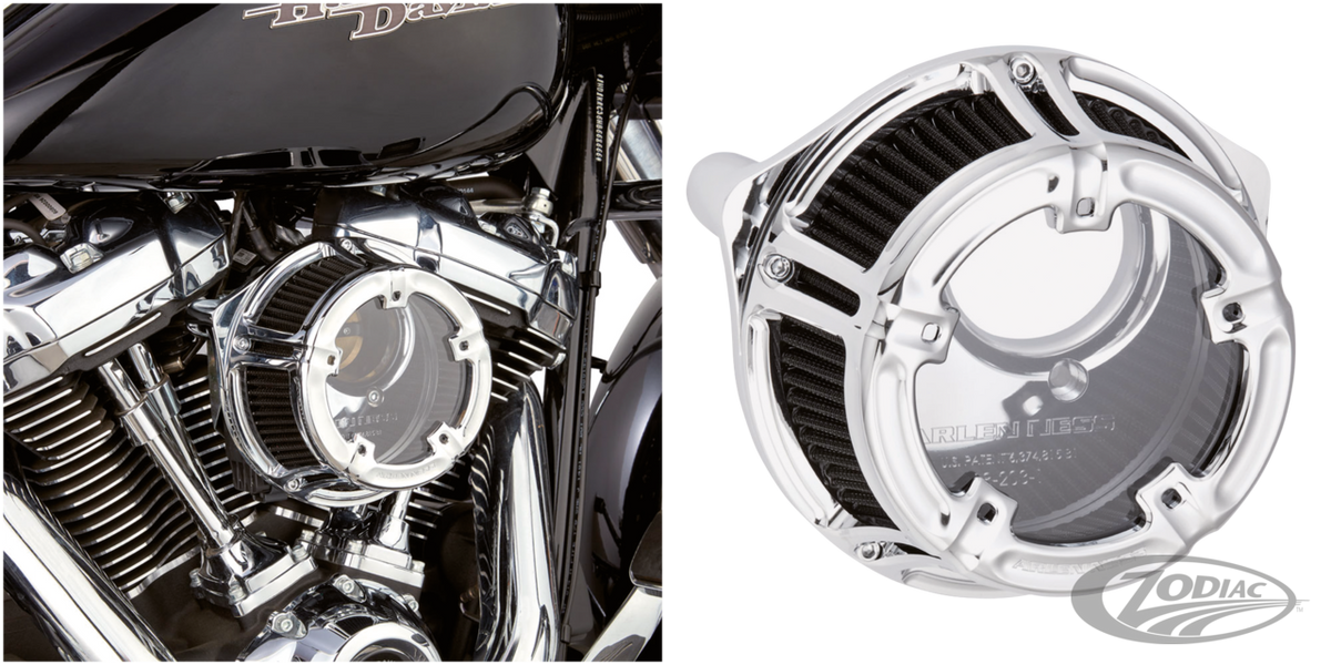 Method Clear A/C - Chrome ME17-UP For Harley-Davidson