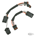 NAMZ H/bar Cntrl Xtension Harness 4" Fit For Harley-Davidson
