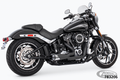 US OUTLAW LOW 2-1 COMBO BLK ST18-UP For Harley-Davidson