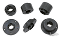 Outside guide for off-set pulley For Harley-Davidson