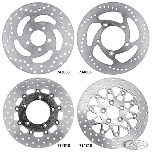 EBC rear brake disc XL11-up XR08-13 For Harley-Davidson