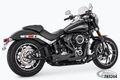 US OUTLAW LOW 2-1 PITCH BLK ST18-UP For Harley-Davidson