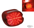 GZP LowPro H-D LED taillight red lens E- For Harley-Davidson
