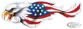 USA eagle right decal 16.5"x5.5" For Harley-Davidson