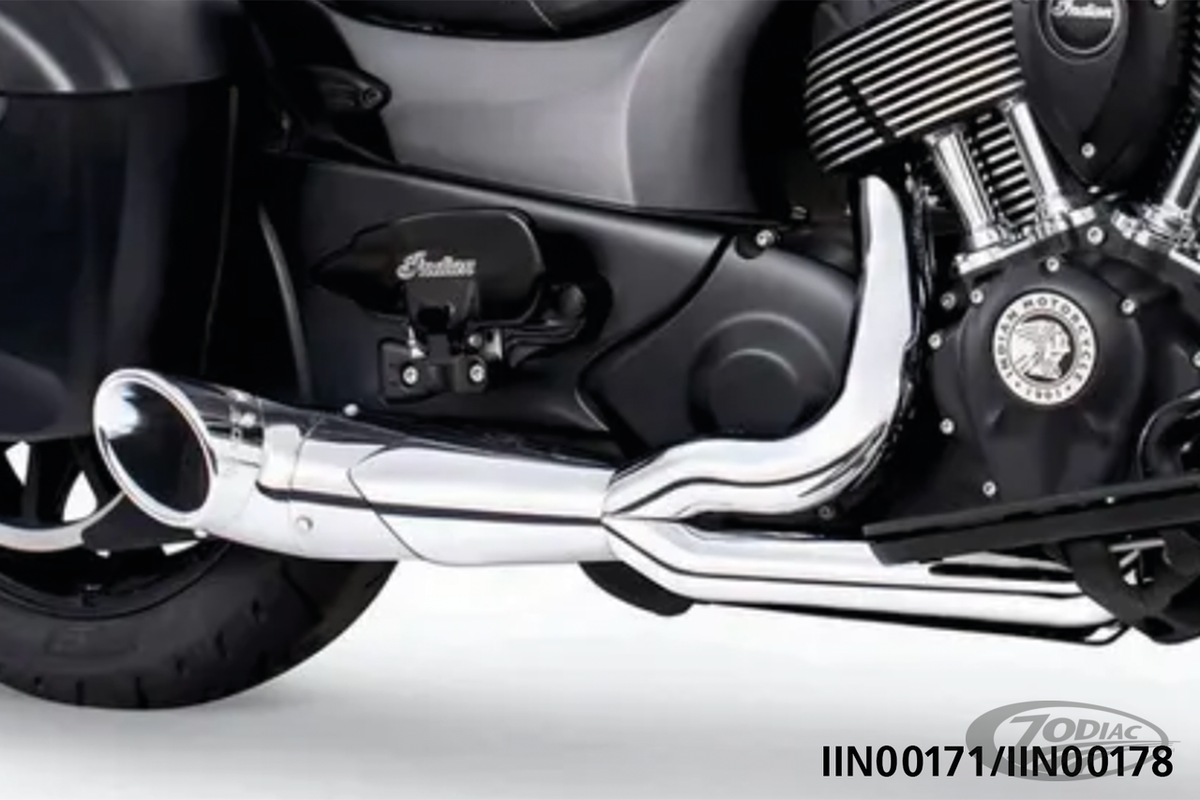 FREEDOM 2-1 TURNOUT CH/CH Classic For Harley-Davidson
