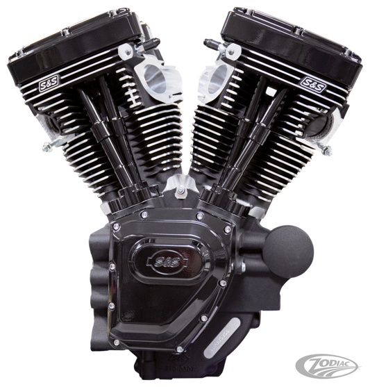 S&S T124 black ed no carb/ign FXD06-17 For Harley-Davidson