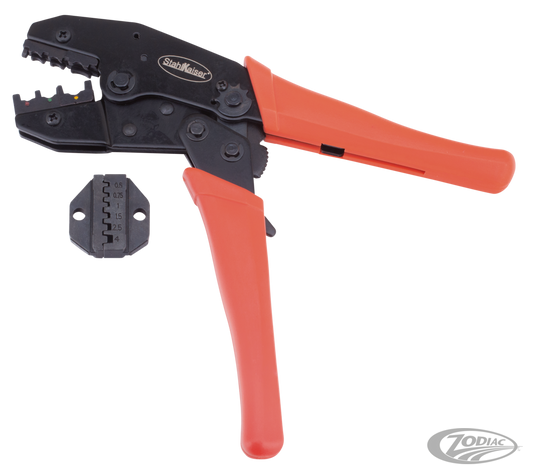 Universal ratcheting crimping tool For Harley-Davidson