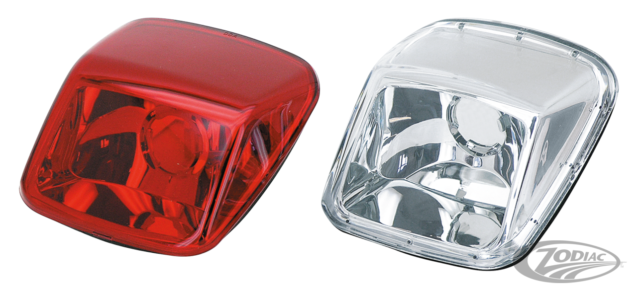 GZP Deuce red taillight lens assy 2000mo For Harley-Davidson