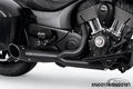 FREEDOM 2-1 TURNOUT Ptch BK Classic For Harley-Davidson