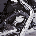Adj Passenger Comfort Peg Mounts Black For Harley-Davidson