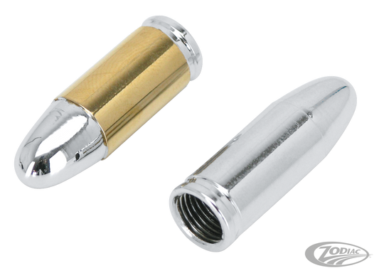 GZP Chrome bullet valve stem cover For Harley-Davidson