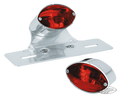 GZP Mini Cateye taillight w/brkt EC a For Harley-Davidson