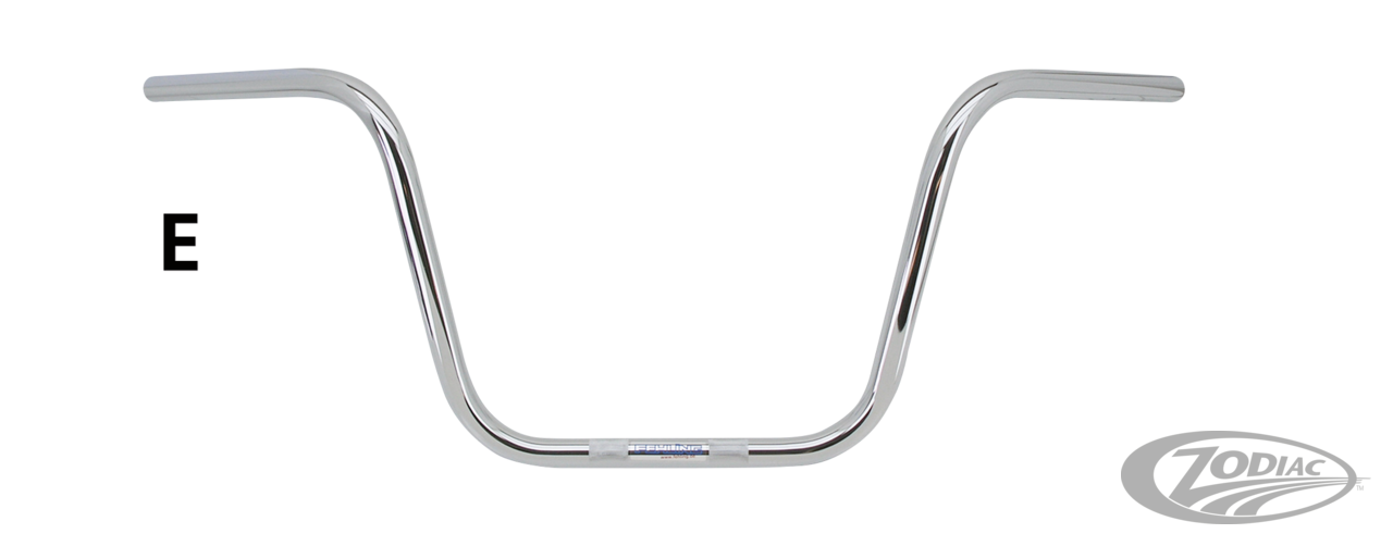 Apehanger black "Medium" H=310mm 82-up For Harley-Davidson