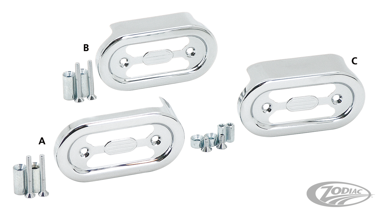 GZP Chrome regulator cover XL85-03 For Harley-Davidson