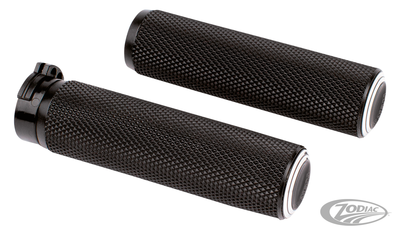 Dual Ring Fusion Grips - Black cable For Harley-Davidson