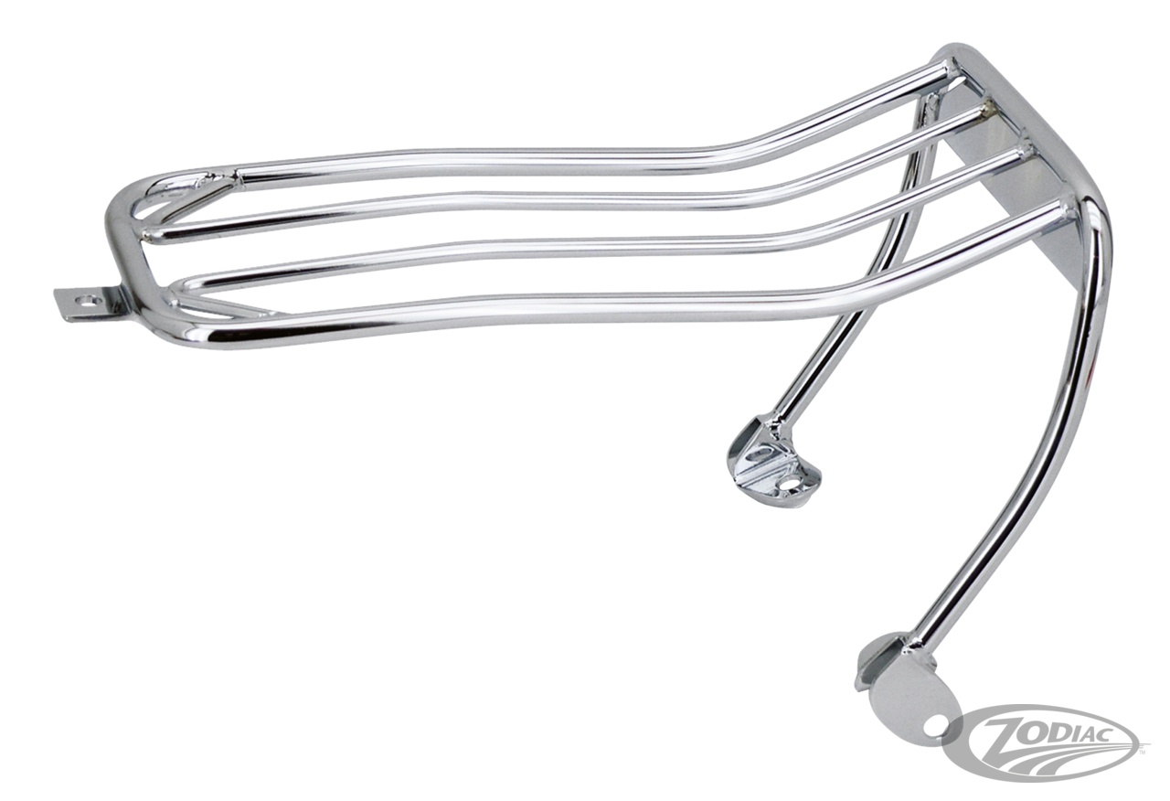 GZP Chrome Bobtail rack FXST00-05 FLST06 For Harley-Davidson