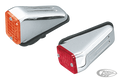 GZP Wedge Baron light w. red lens For Harley-Davidson