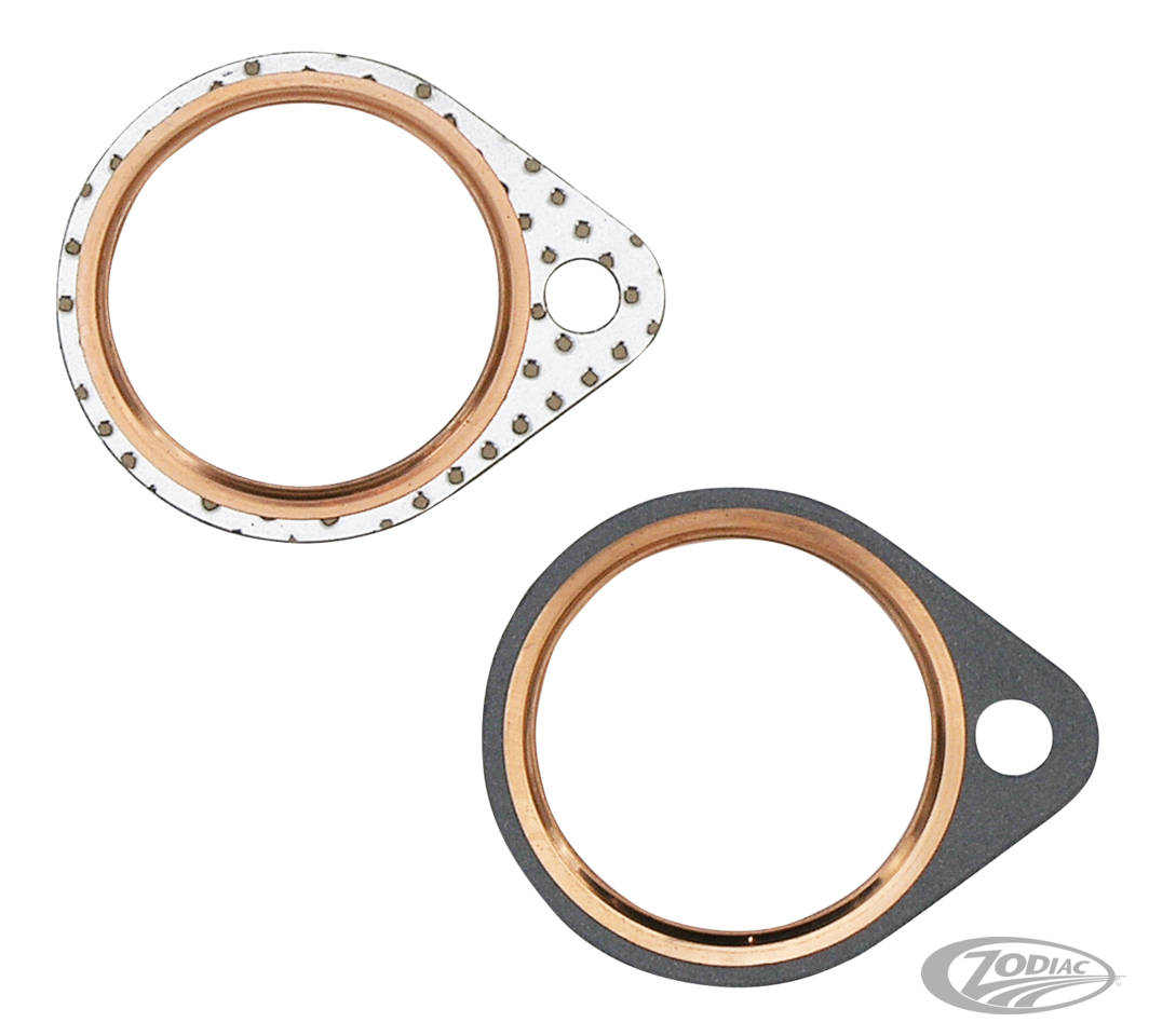 10pck Firering exhaust gasket 68-84 For Harley-Davidson