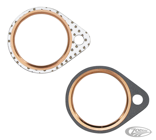 10pck Firering exhaust gasket 68-84 For Harley-Davidson