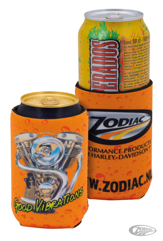 Zodiac Beer can cooler holder For Harley-Davidson