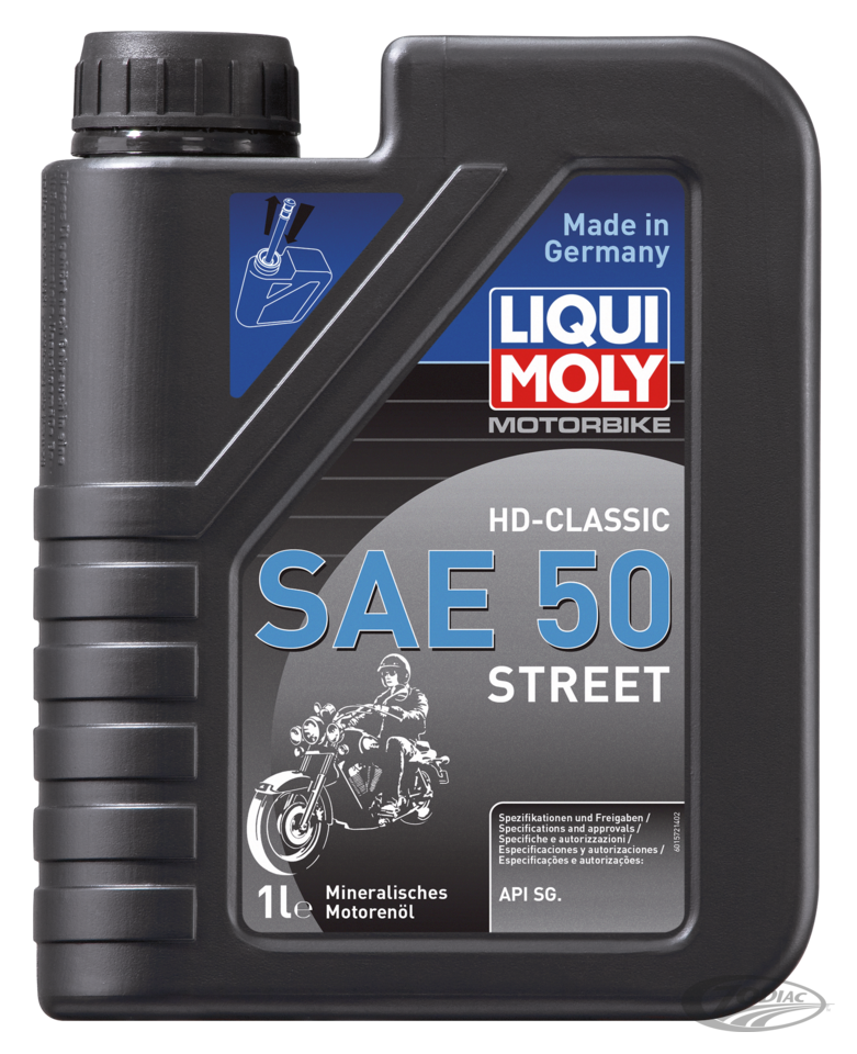 4l Motorbike Oil HD-Classic SAE 50 Stree For Harley-Davidson