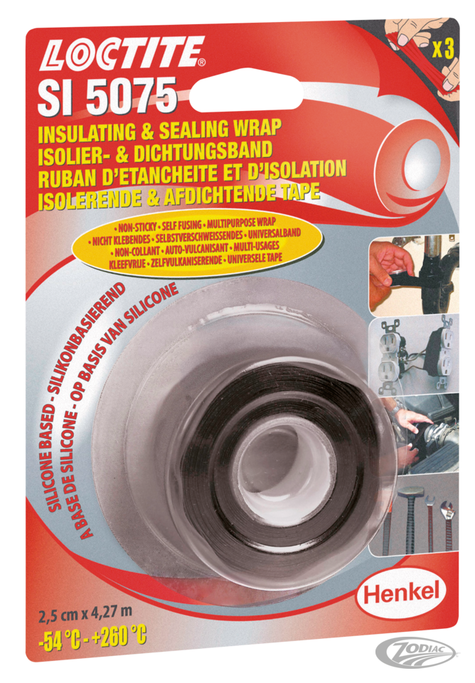 LOCTITE SI 5075 vulcanising tape 4.27m For Harley-Davidson