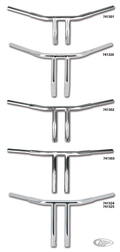Phat 7.7" T-Bar 1 1/4" diameter For Harley-Davidson