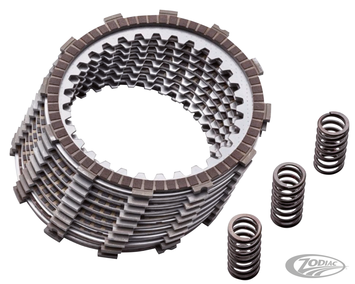 GZP BT17-UP HvyDty clutch kit w/springs For Harley-Davidson