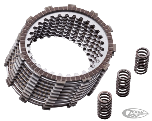 GZP BT17-UP HvyDty clutch kit w/springs For Harley-Davidson