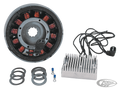 Spyke charg syst 32amp BT70-99 black reg For Harley-Davidson