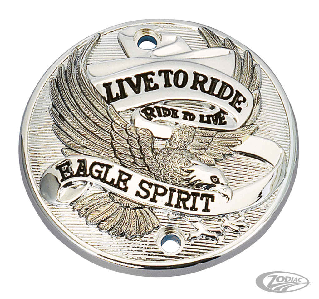 GZP Point cover FX/FL Eagle Spirit horiz For Harley-Davidson