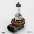 GZP Low beam bulb H11 12V 55W each For Harley-Davidson