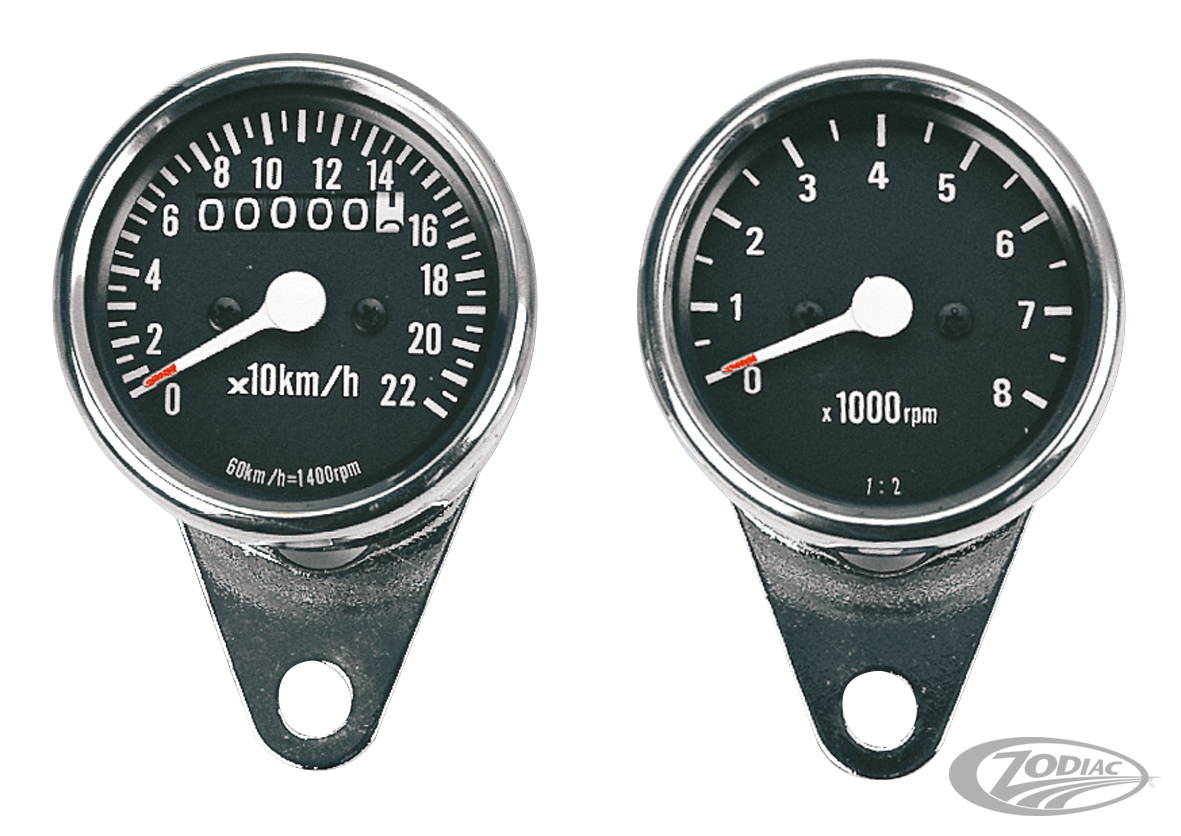 GZP Speedo mini 2:1 KM/H For Harley-Davidson