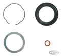 6pck Wire Retaining Ring Fork Oil Seal For Harley-Davidson