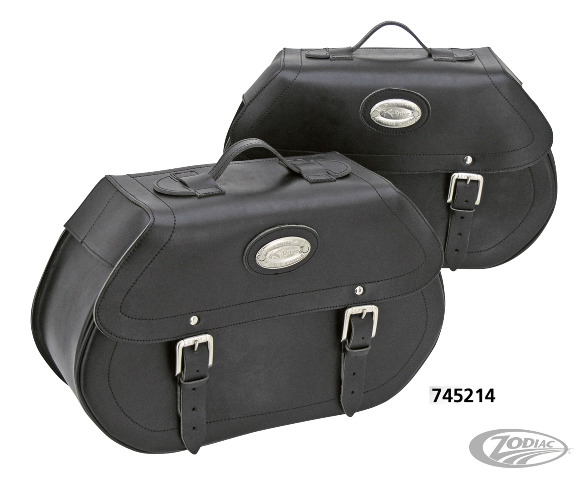 K-Drive saddlebags F*ST06-17 Iparex+stud For Harley-Davidson