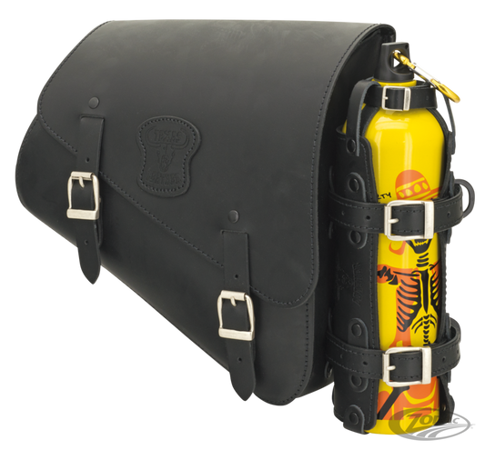 Texas Leather XL04-13 bag for fuelcan For Harley-Davidson