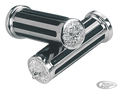GZP Eagle Handle grip set ribbed For Harley-Davidson