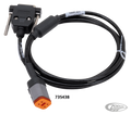 DIAG4BIKE repl 4pin J-1850 adapter cable For Harley-Davidson